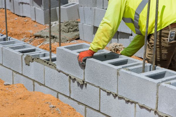 Concrete Blocks Installation in Middleburg