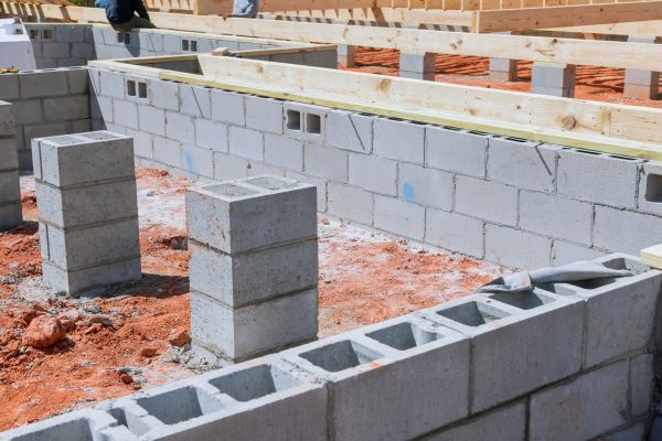 Cement Block Installation in Middleburg